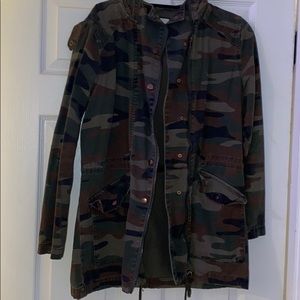 Hooded Camo Jacket